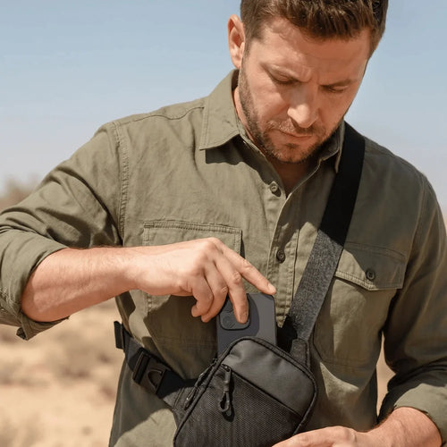 Anti-Theft Travel Sling Bag