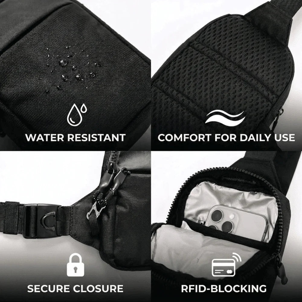 Anti-Theft Travel Sling Bag