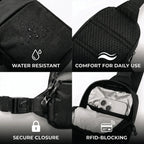 Anti-Theft Travel Sling Bag